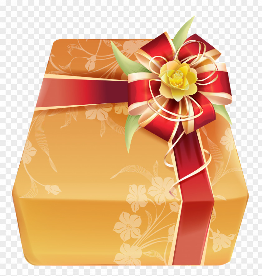 Box Gift Wrapping Gratis Ribbon PNG