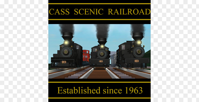 Cass Scenic Railroad State Park Roblox Poster United States PNG