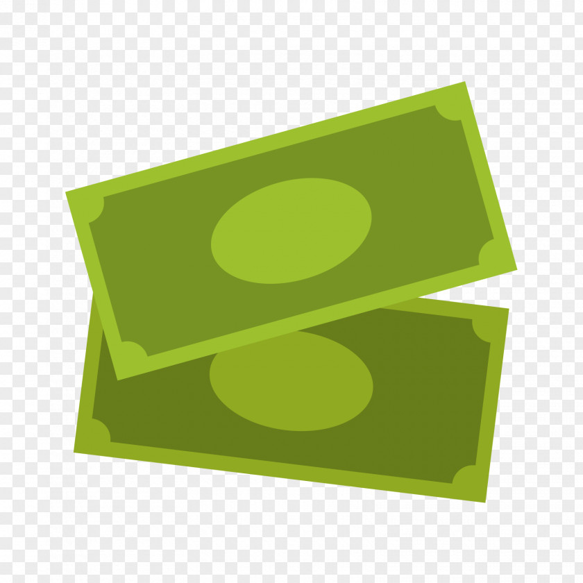 Green Banknote Model Money PNG