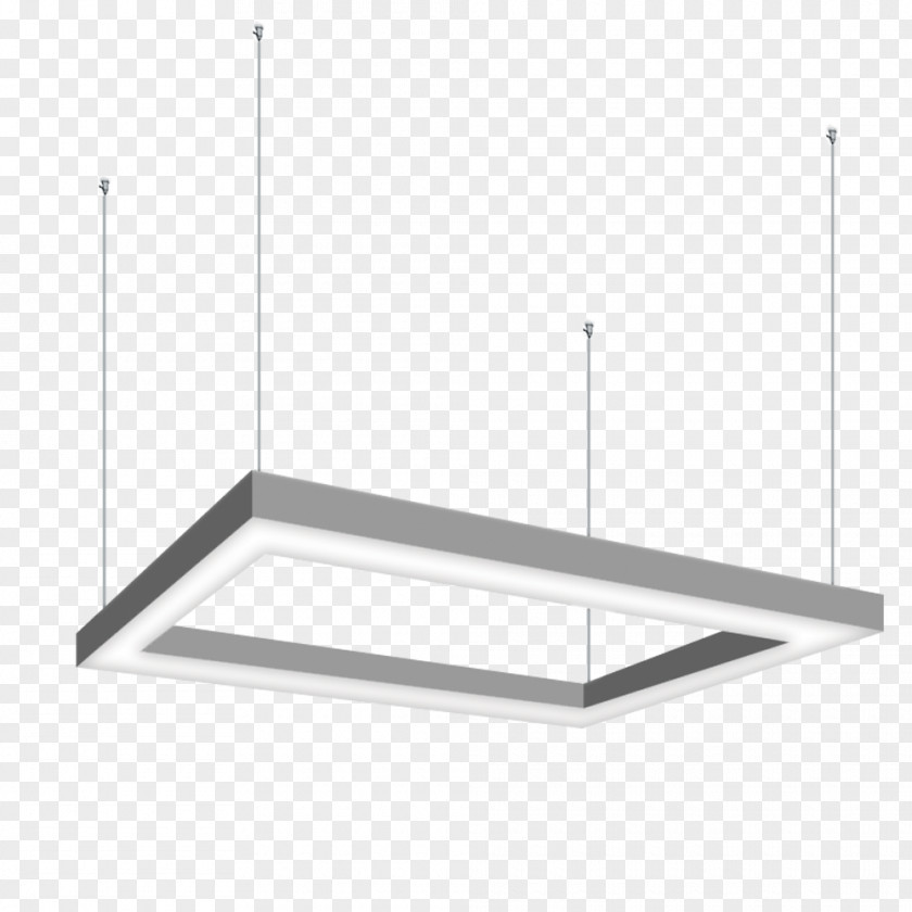 Quadrangle Light Fixture Lighting Luminous Flux Recessed PNG