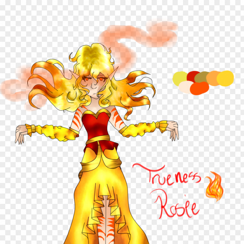 Rosie DeviantArt Illustration Yellow Cartoon PNG