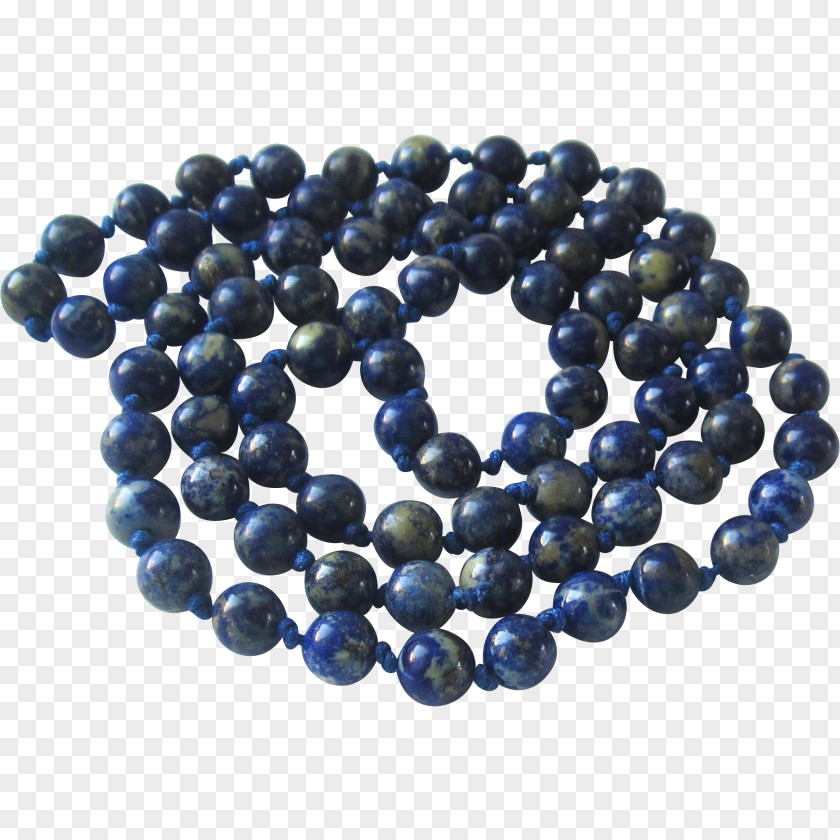 Bead Gemstone Cobalt Blue PNG