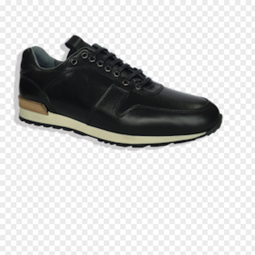 Black Leather Shoes Sneakers Shoe Sportswear Cross-training Walking PNG