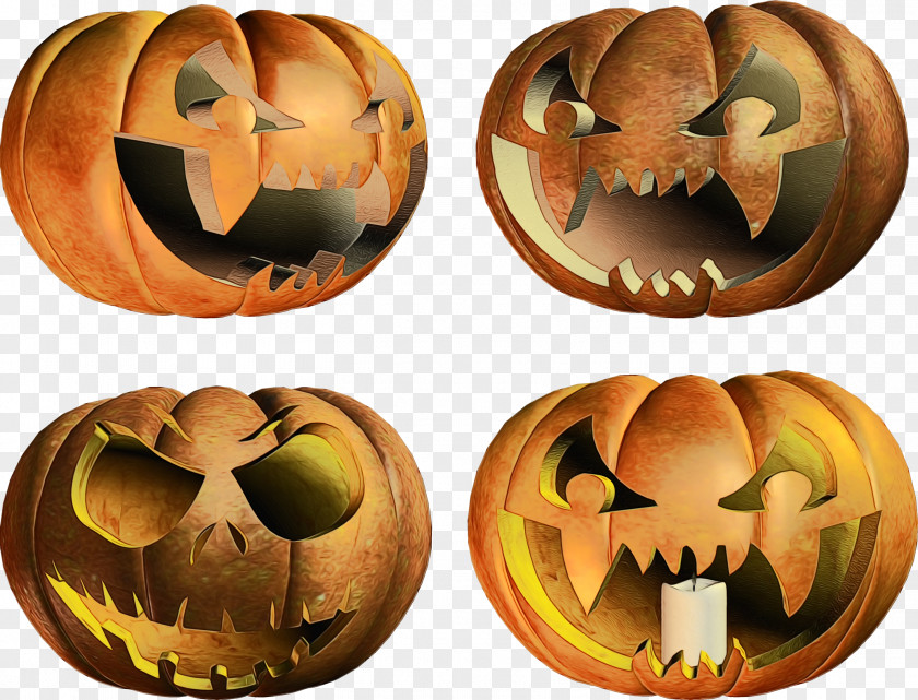 Cucurbita Jaw Halloween Pumpkin Art PNG