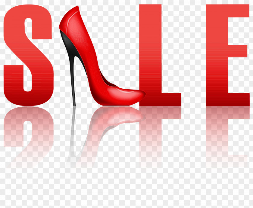 High Heels Material Property Red Background PNG