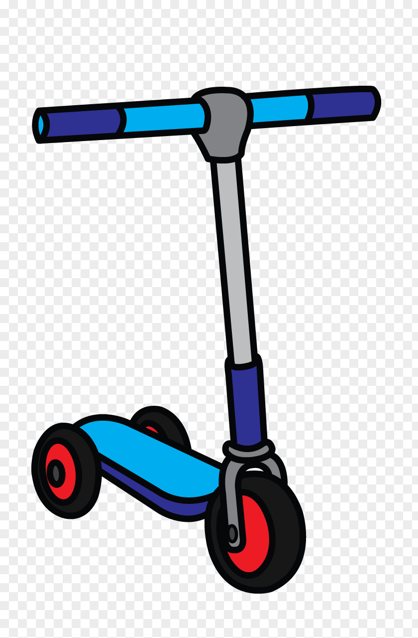 Kick Scooter How To Draw Vehicles Drawing How-to PNG