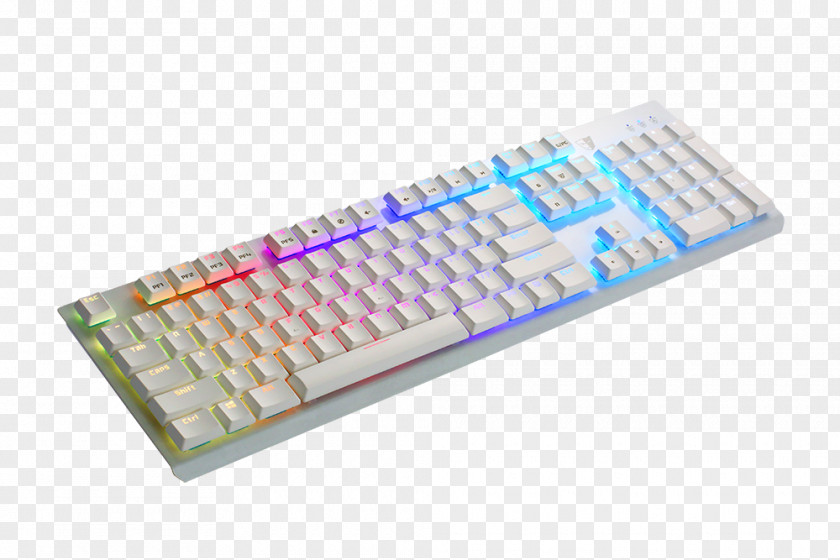 Mechanical Computer Keyboard RGB Color Model Electrical Switches Gaming Keypad PNG