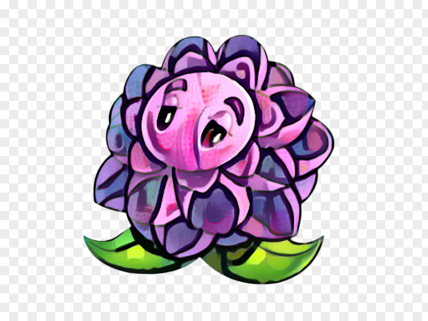 Plant Pink Flower Cartoon PNG