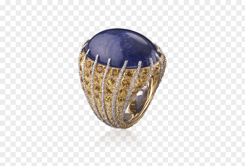 Sapphire Earring Jewellery Buccellati PNG