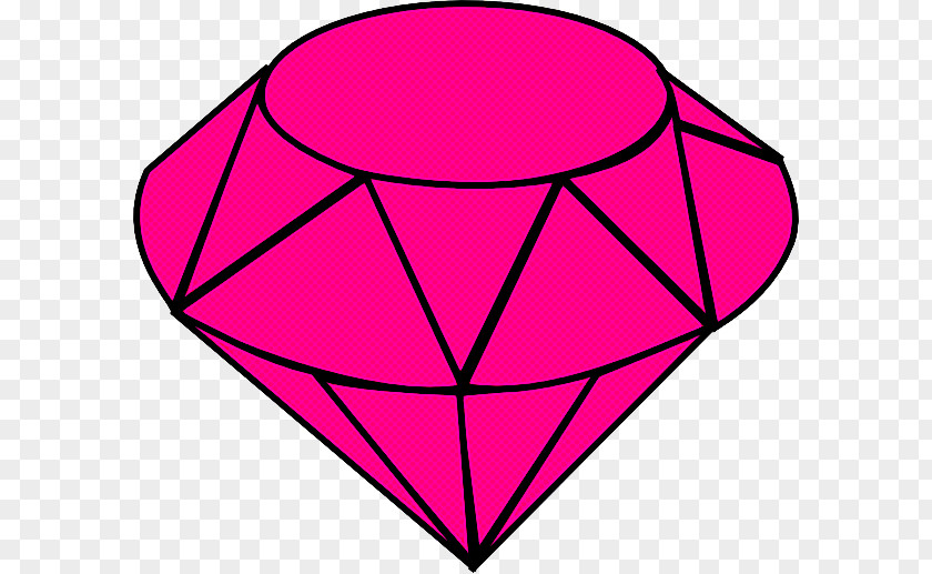 Symbol Triangle Pink Line Magenta PNG