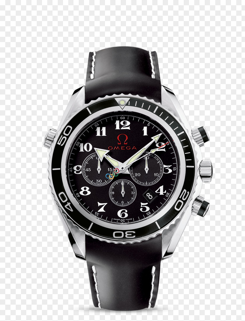 Watch Omega SA Helium Release Valve Chronograph Seamaster Planet Ocean PNG