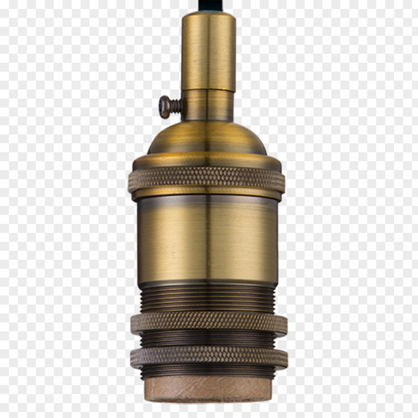 Brass Edison Screw Piping And Plumbing Fitting Lighting PNG