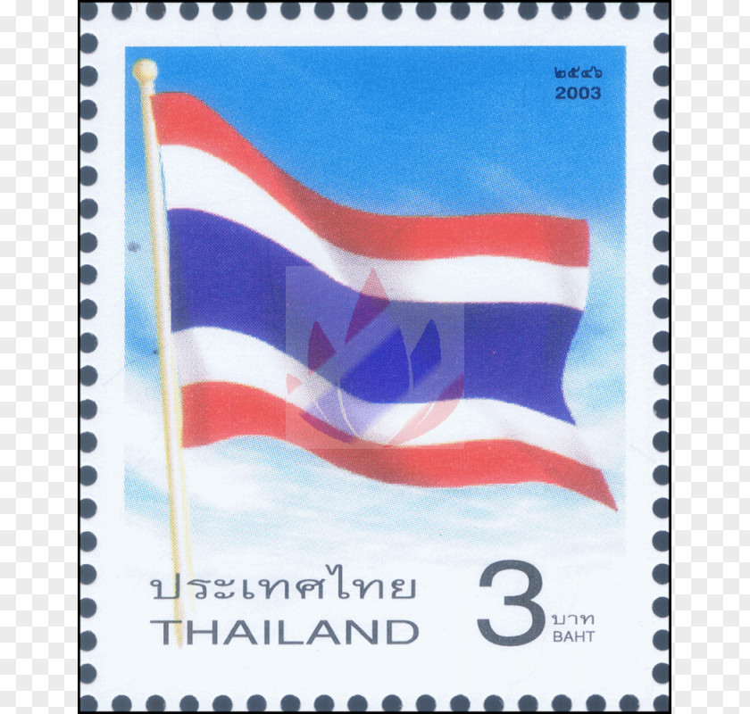 Cassia Fistula Thailand Laptop Postage Stamps LINE Font PNG