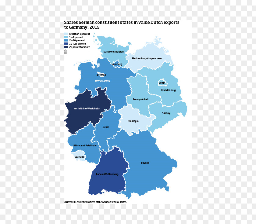 Map States Of Germany Chancellor PNG