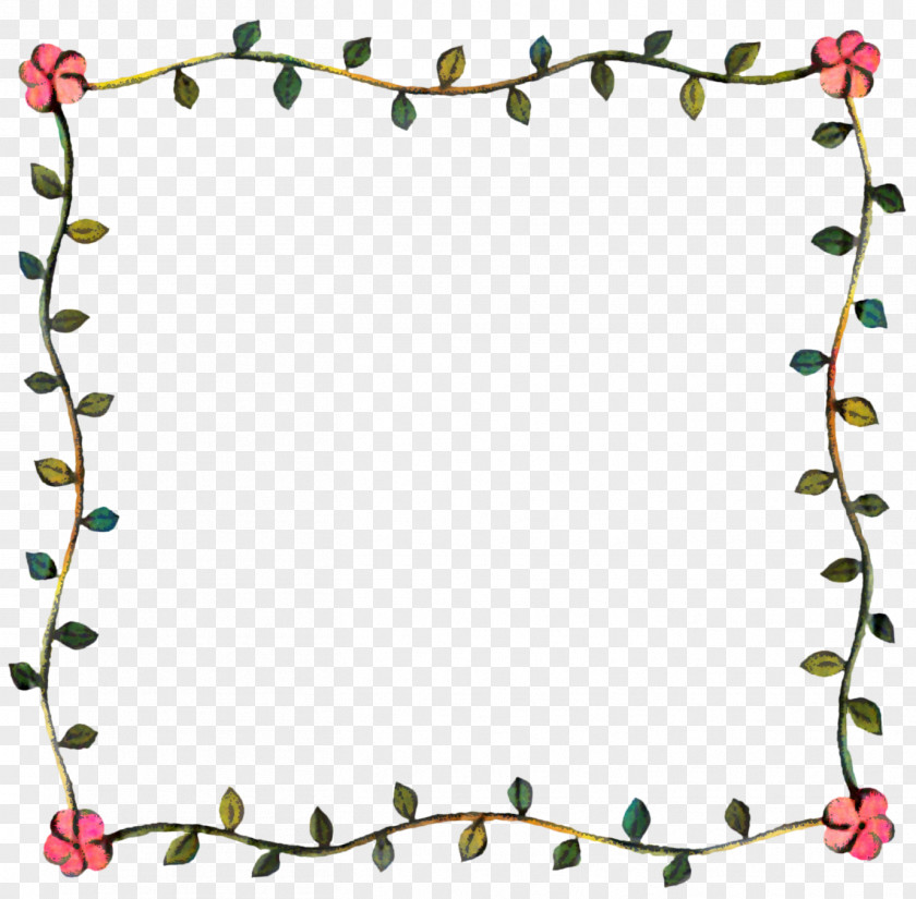 Rectangle Flower Love Background Frame PNG