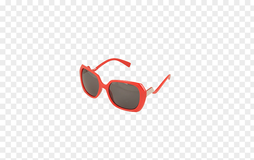 Red Frame Sunglasses Goggles Fashion Accessory Headband PNG