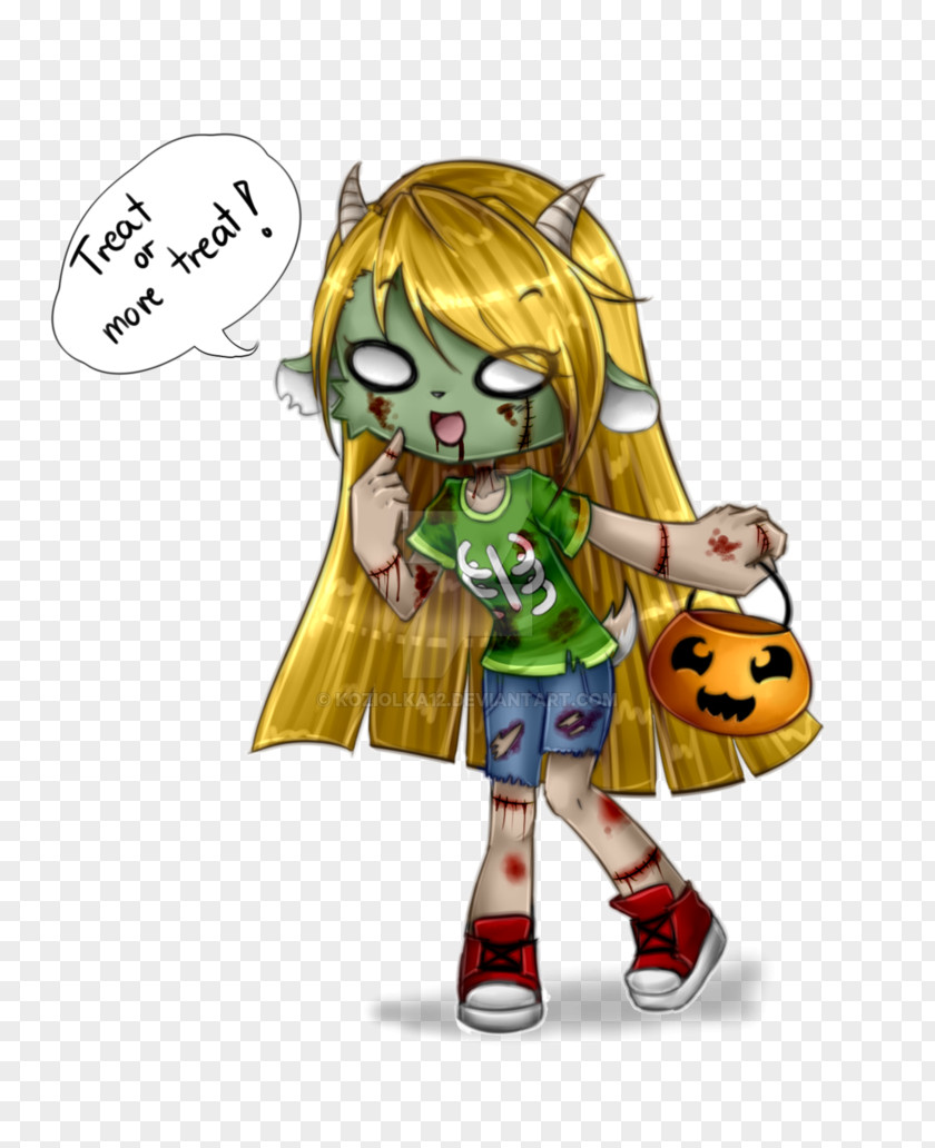 Trick Or Treat Cartoon Character PNG