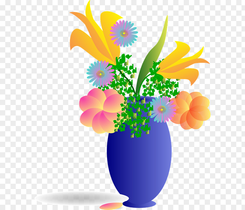 Vase Flower Clip Art PNG