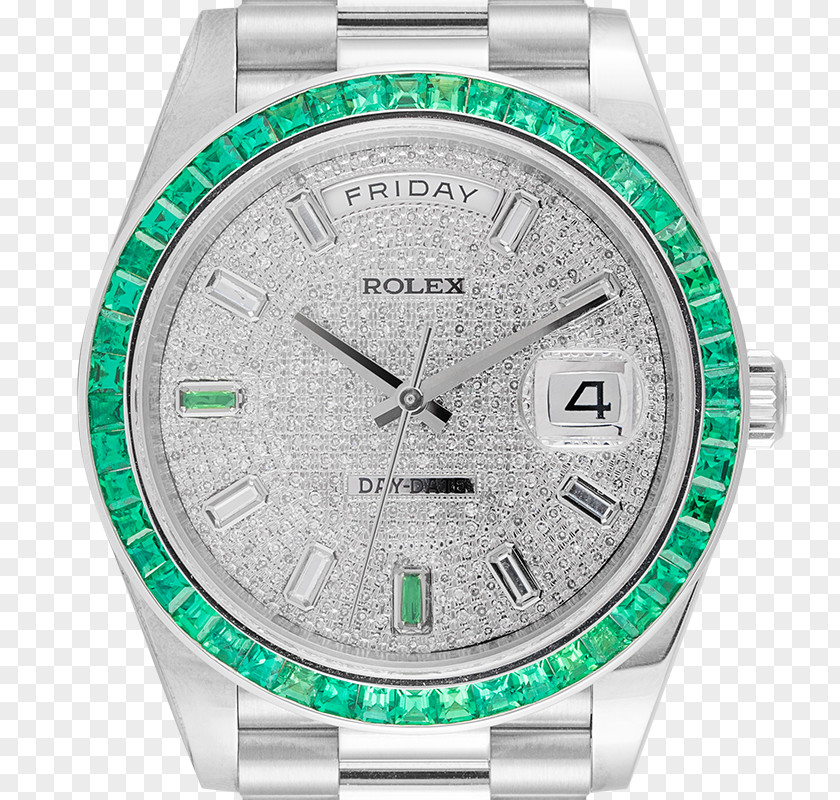 Watch Strap Rolex Day-Date Platinum PNG