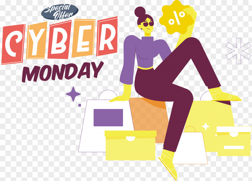 Cyber Monday PNG