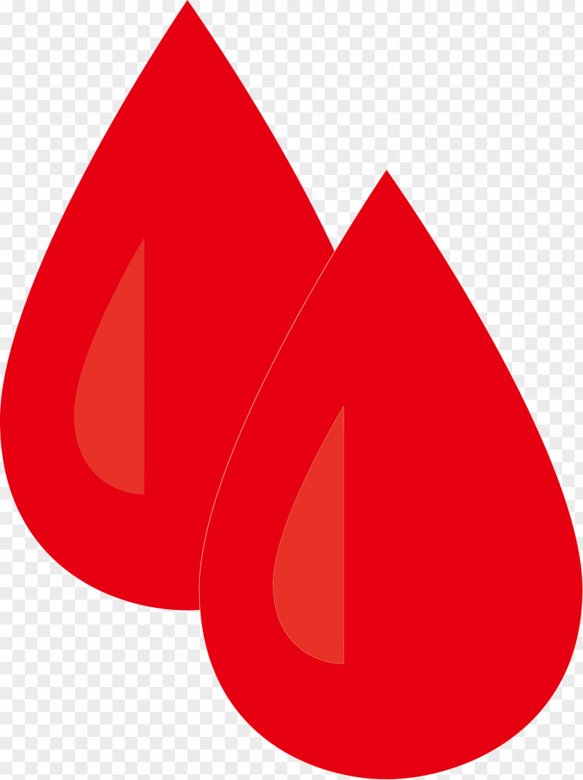 Red Blood Circle Triangle PNG