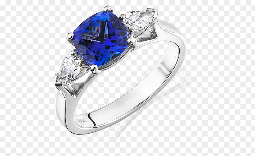 Sapphire Crystal Product Design Silver Jewellery PNG