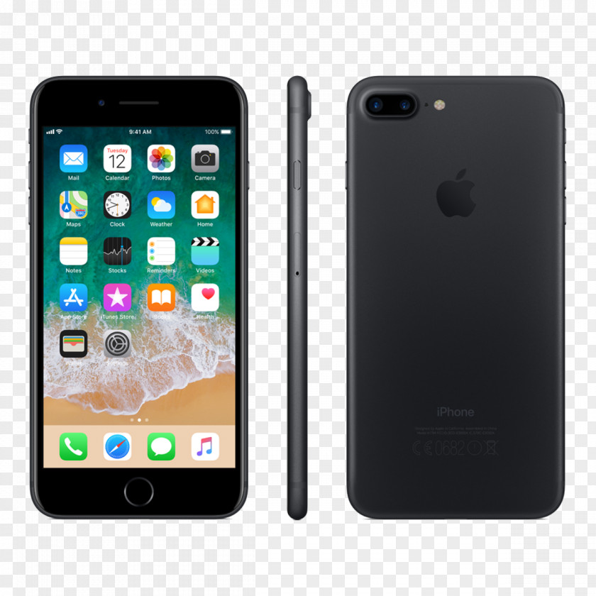 Apple Iphone Telephone Unlocked Black PNG