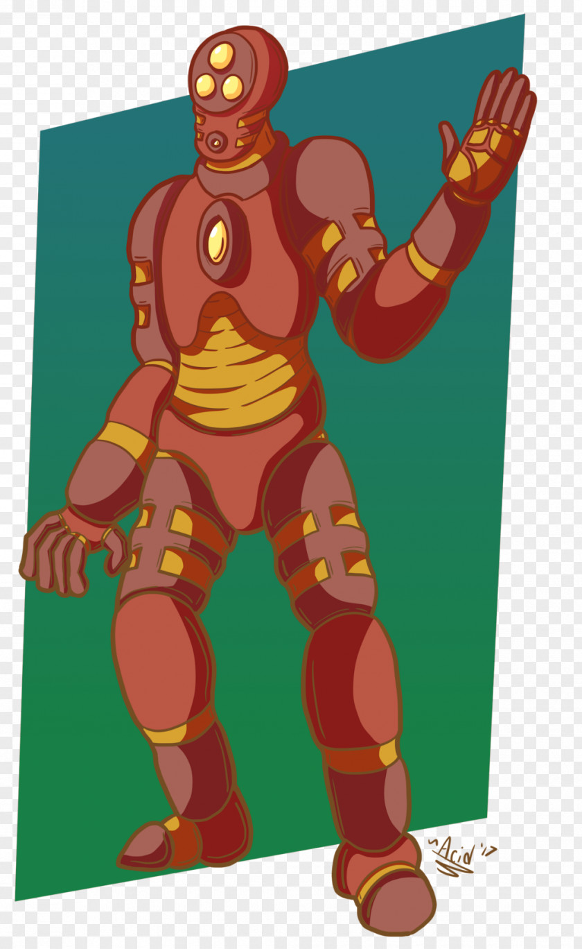 Evil Robot DeviantArt Superhero Cartoon PNG