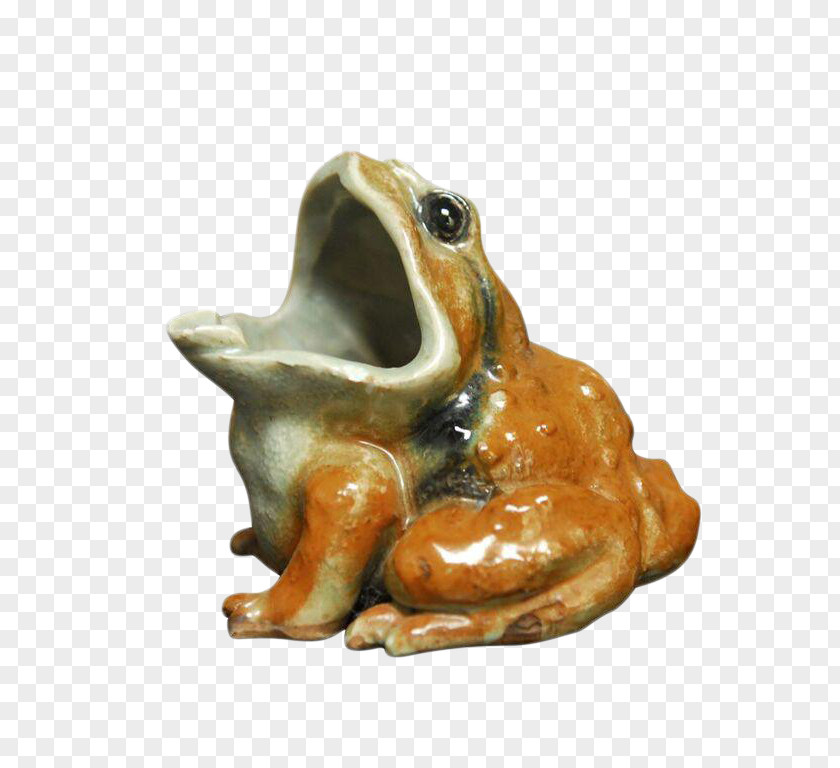 Frog Toad Tree Figurine PNG
