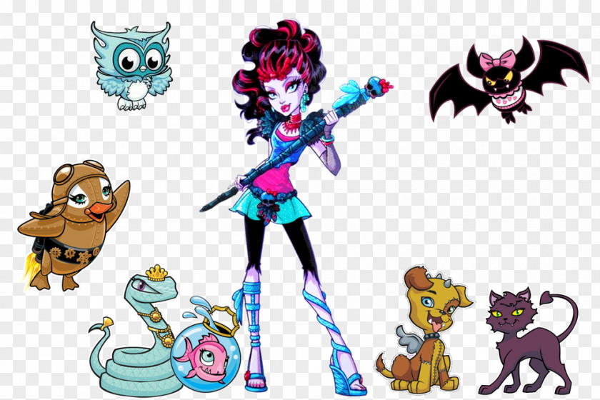 Monsters Monster High Ever After Ghoul PNG