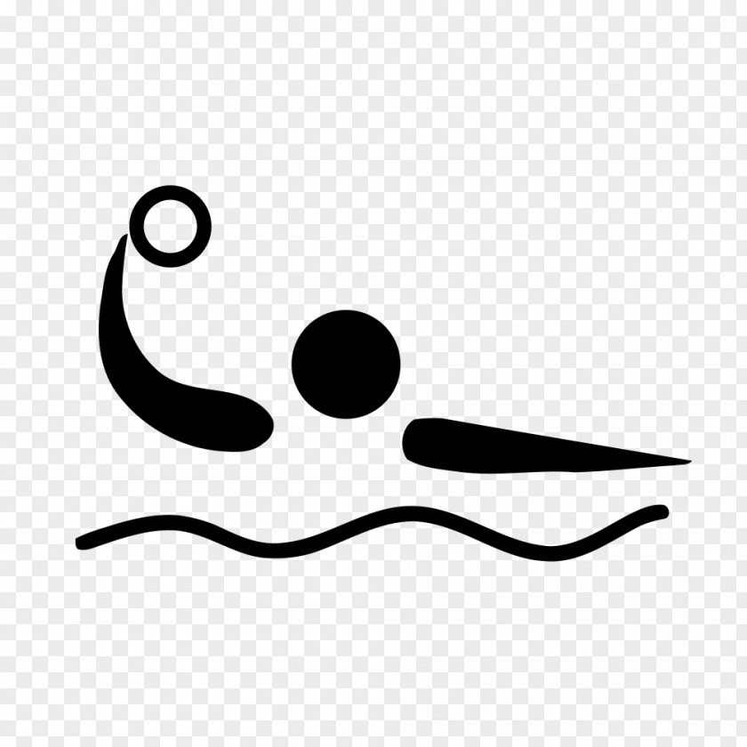 Polo Summer Olympic Games Sport Water Pictogram PNG