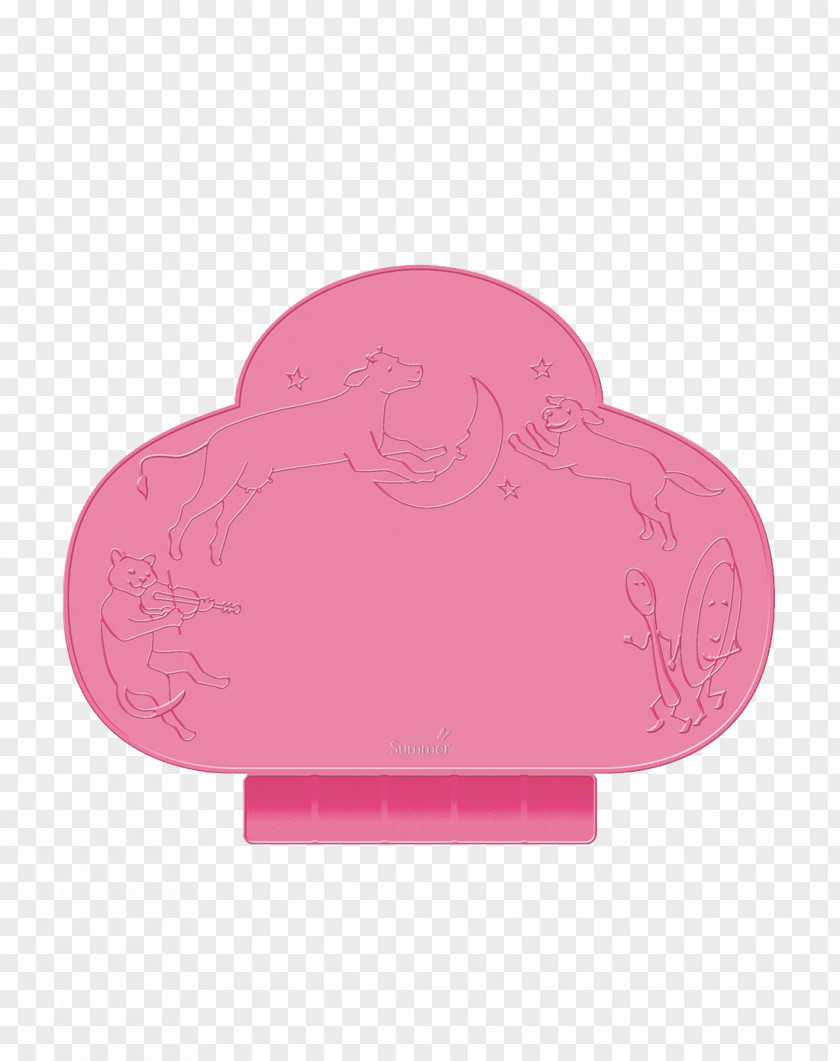 Portable Baby Pink Placemat Infant Child PNG