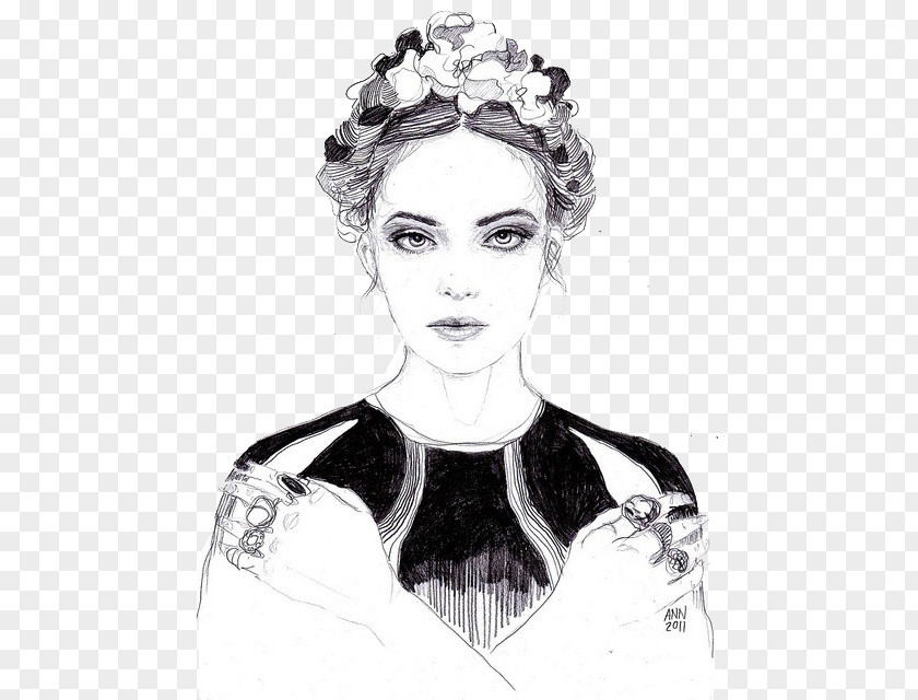 Princess Drawing Fashion Illustration Sketch PNG