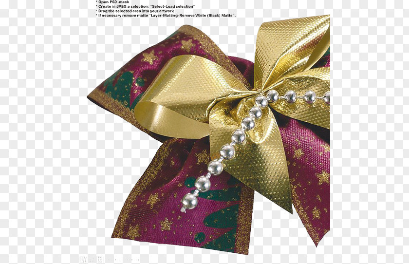 Ribbon Gift Christmas Clip Art PNG