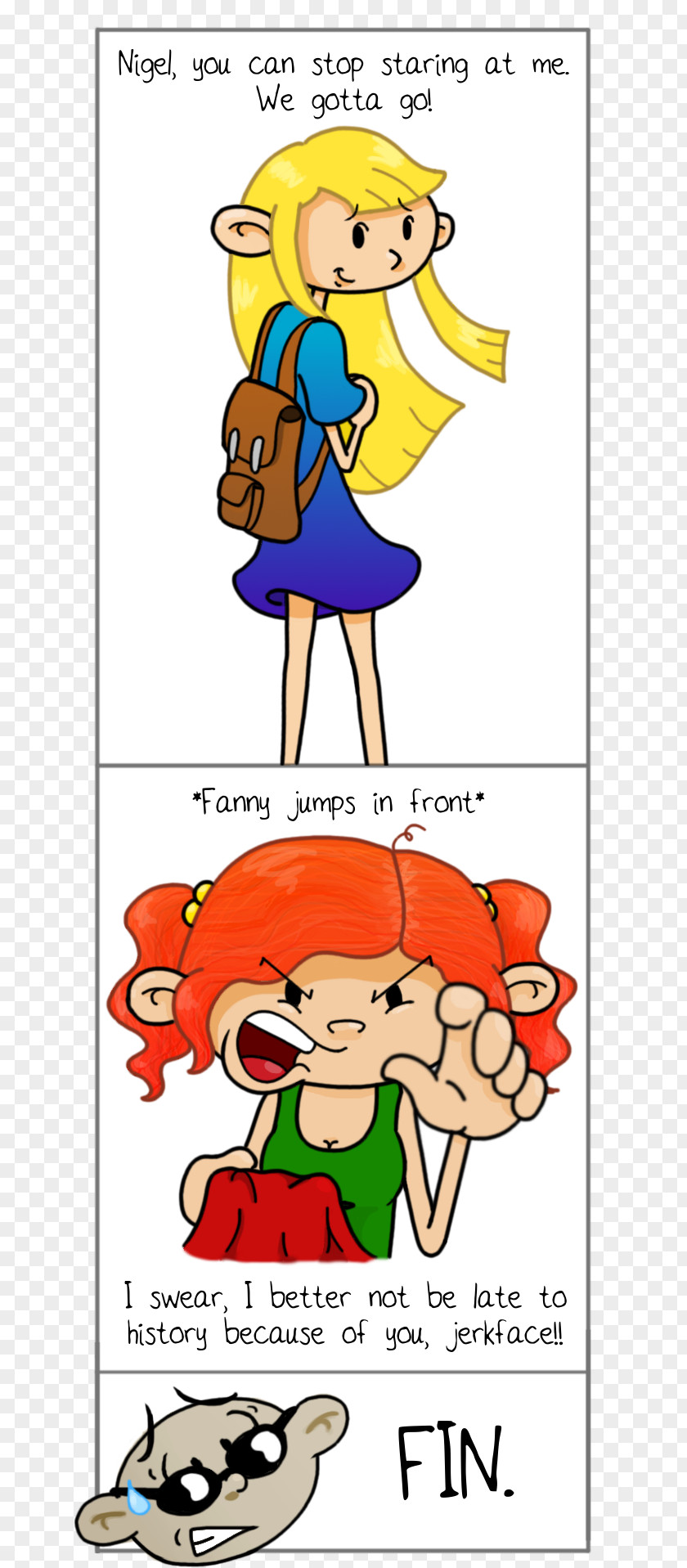 Cartoon School Kids Fanny Fulbright Comics Illustration Animated Film PNG