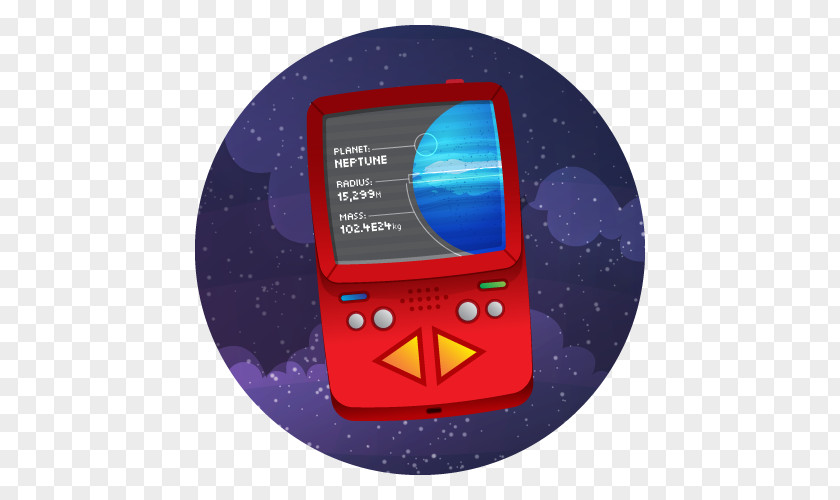 Outer Space Grace From Technology Creativity Portable Electronic Game PNG