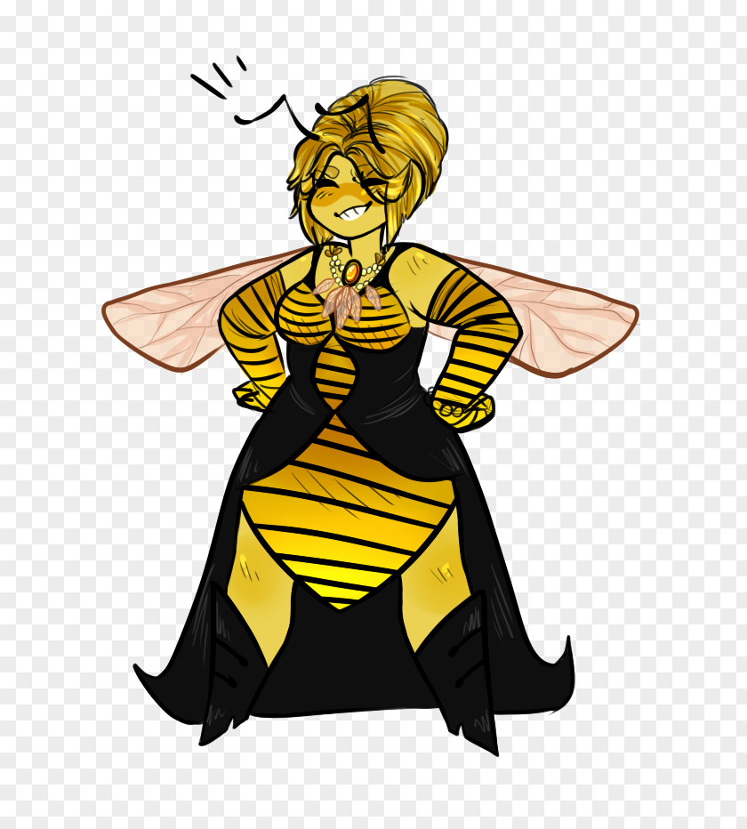 Bee Queen Insect Clip Art PNG