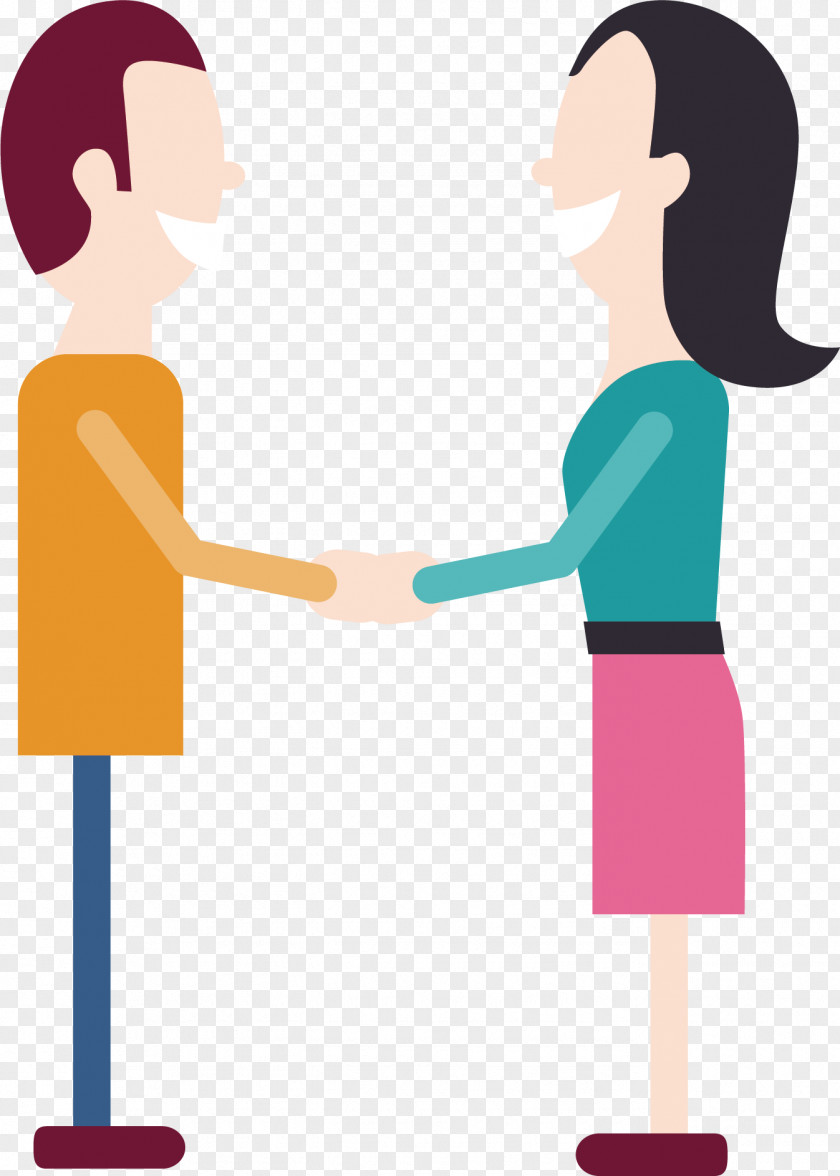 Customer Meeting Conversation Clip Art PNG