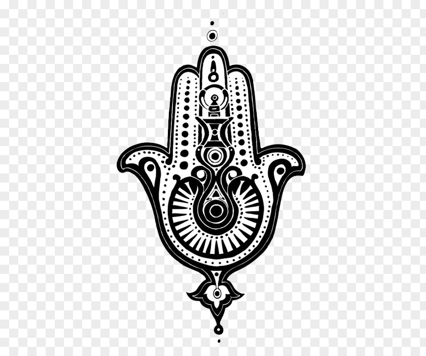 Pasley Hamsa Abziehtattoo Amulet Hand PNG