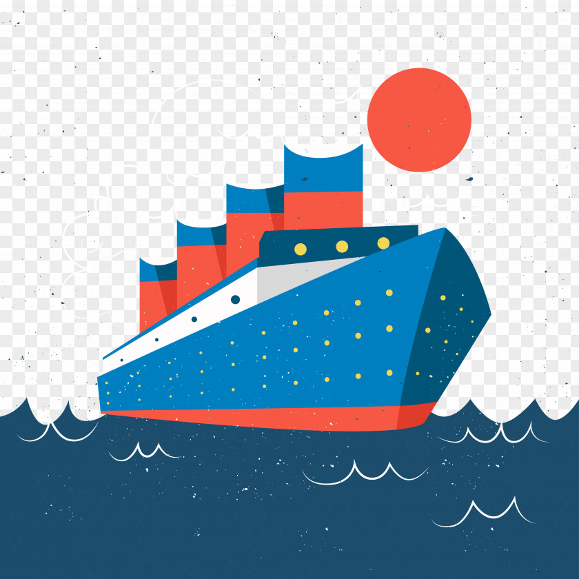 Vector Ship Cruise Anything Goes Icon PNG