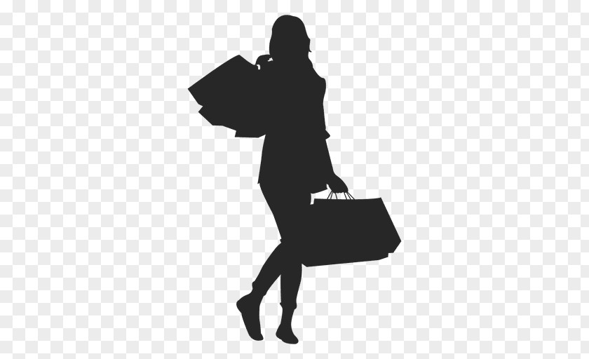 Women Bag Silhouette Drawing PNG