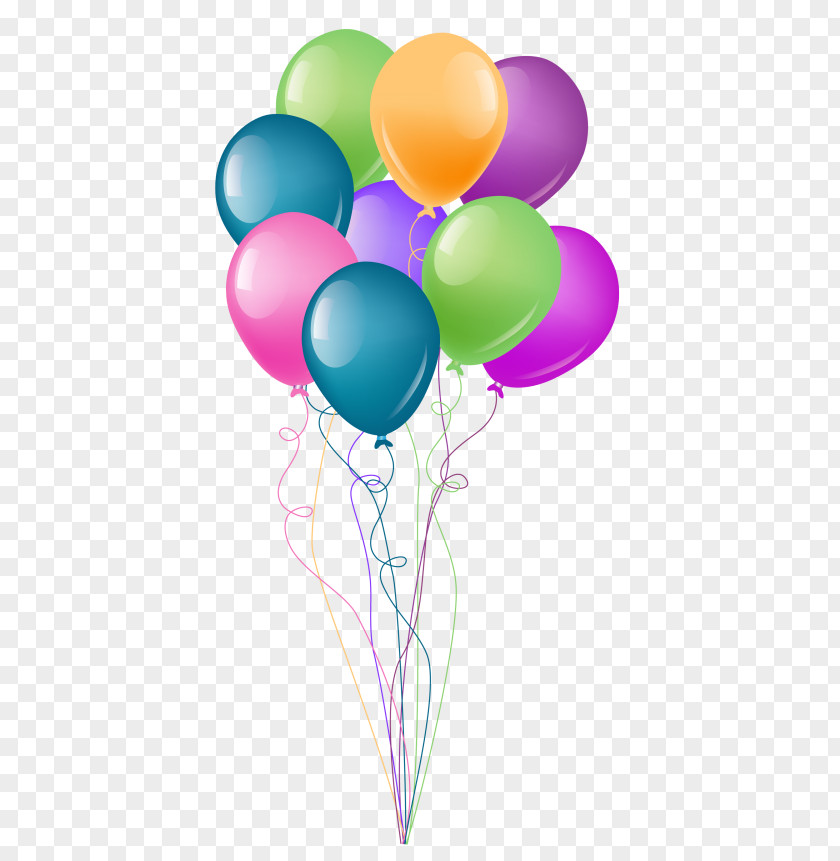 Balloon Party Clip Art PNG