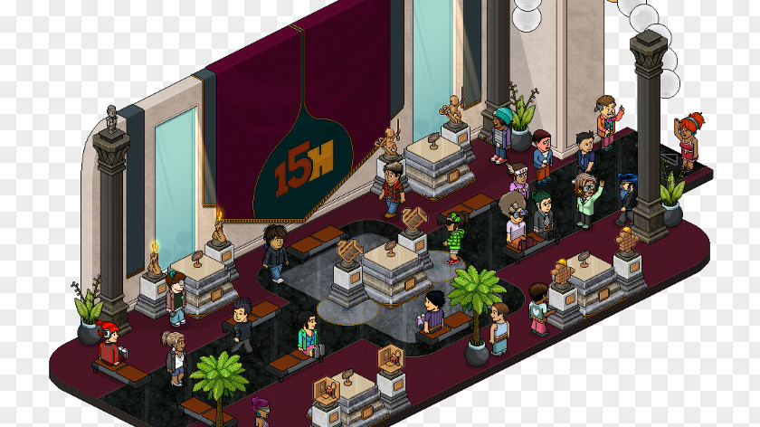 Habbo House Cafe Game Sulake Virtual World PNG