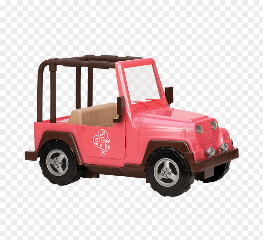 Jeep Car Four-wheel Drive Campervans Doll PNG