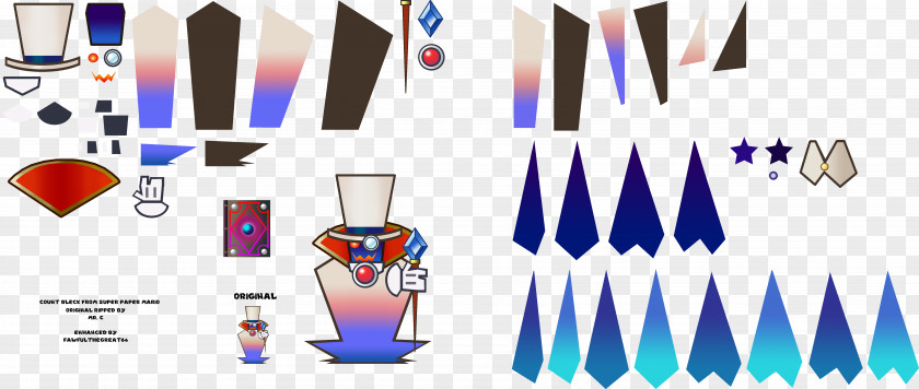 Ribbon Weave Super Paper Mario Mario: The Thousand-Year Door Wii PNG