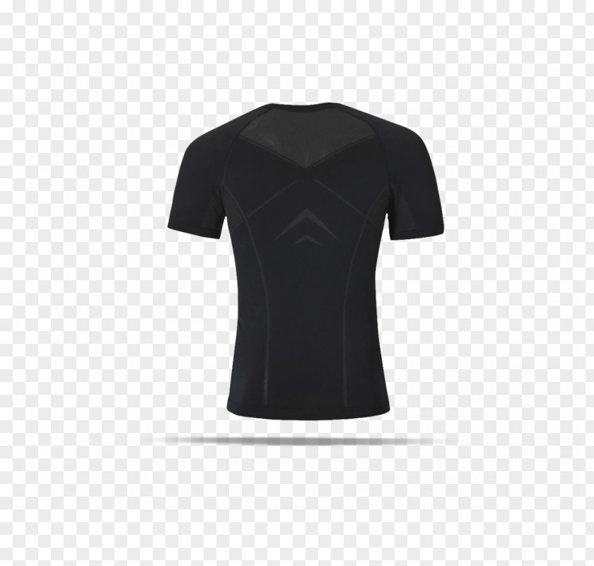 Crew Neck T-shirt Shoulder Sleeve PNG