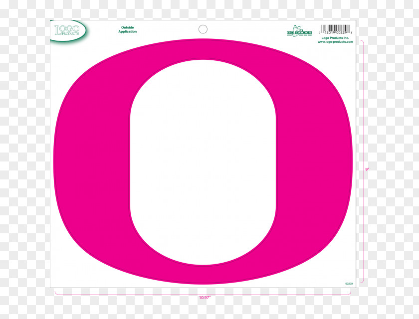Duck University Of Oregon Ducks Football Track And Field Decal PNG