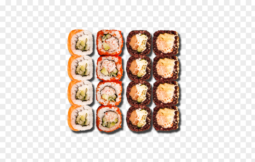 Sushi California Roll Canapé Petit Four 07030 PNG