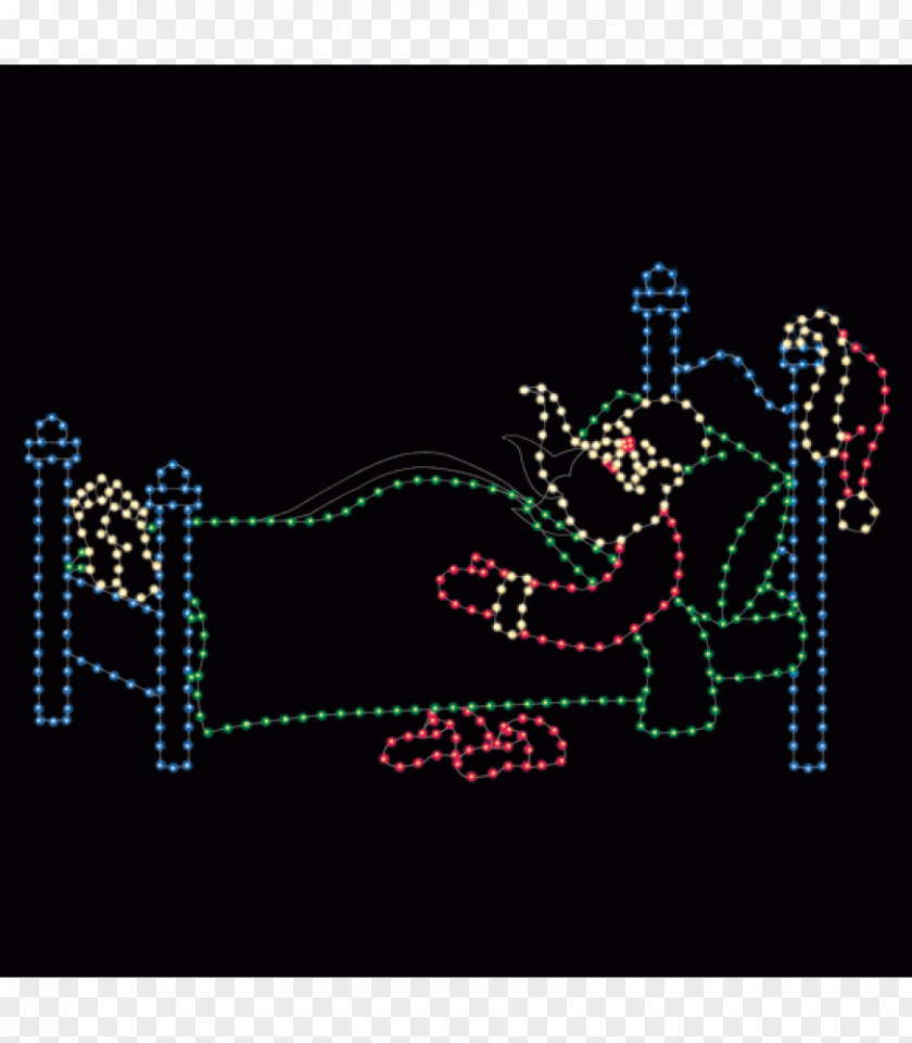 Waving Animated Visual Arts Christmas Lights Organism Font PNG