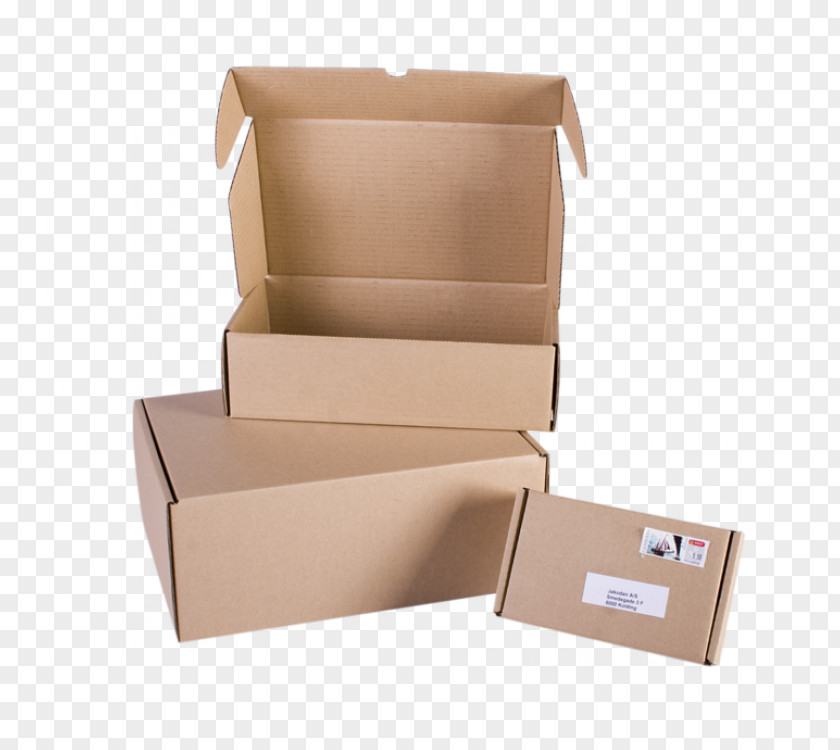 Braun Box Paper Corrugated Fiberboard Packaging And Labeling Carton PNG